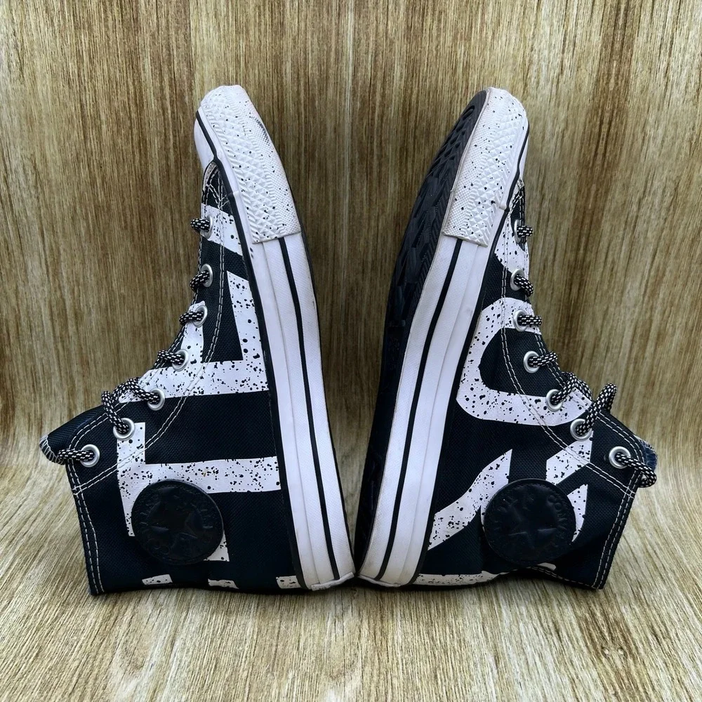 Converse Chuck Taylor All Star Hi Women's Size 7 Gore-Tex Spellout Sneaker Shoes